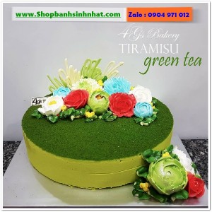 Bánh Sinh Nhật Trà Xanh - VL84